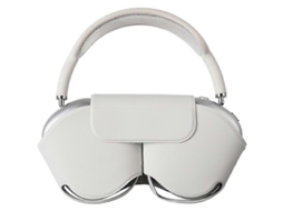Capa De Couro Sintético Compatível Com Airpods Max Com Modo De Suspensão Para Fones De Ouvido Brilvibera