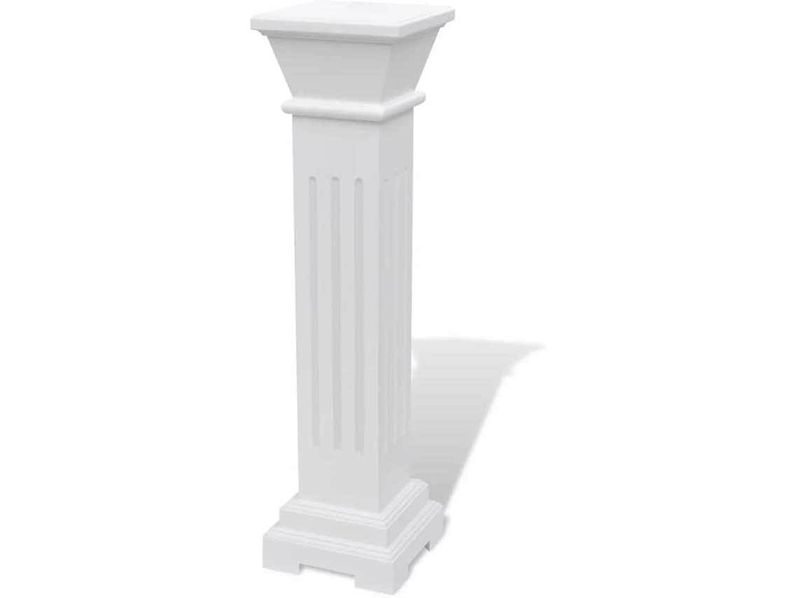 Suporte planta VIDAXL White MDF