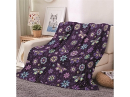 Manta de Flanela Fansu Estampa 3d Quente e Macia Microfibra Ideal para o Inverno Perfeita Cama Ou Sofá Adequad