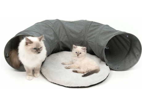 Túnel para Gatos  (Cinzento - 68x97x28cm)