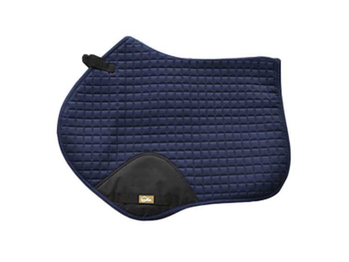 Almofada de Sela de Salto de Algodão Acolchoada Azul Fulllexhis