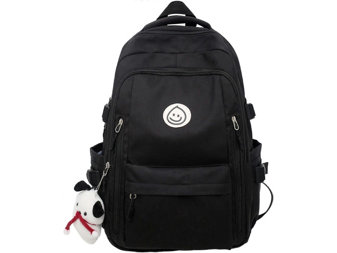 Mochila Kawaii, Mochila Para Meninas, Mochila Para Estudantes Do Ensino Fundamental Olysi Shop (preta)