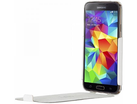 Capa Samsung Galaxy S5 BUGATTI CASES Geneva Branco