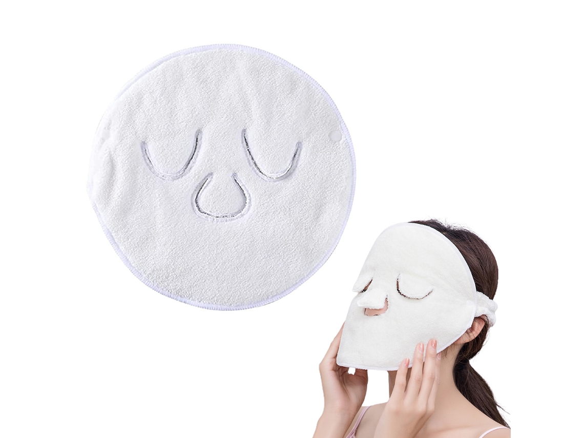 Toalla Facial De Terciopelo Coral Especificada Para Uso Frío Y Caliente Hidratante Y Humectante Artefacto De Belleza