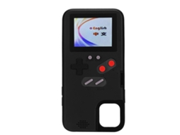 Capa De Celular Case Console De Jogos Com Tela Colorida Nostálgica Para Iphone 11 Preto