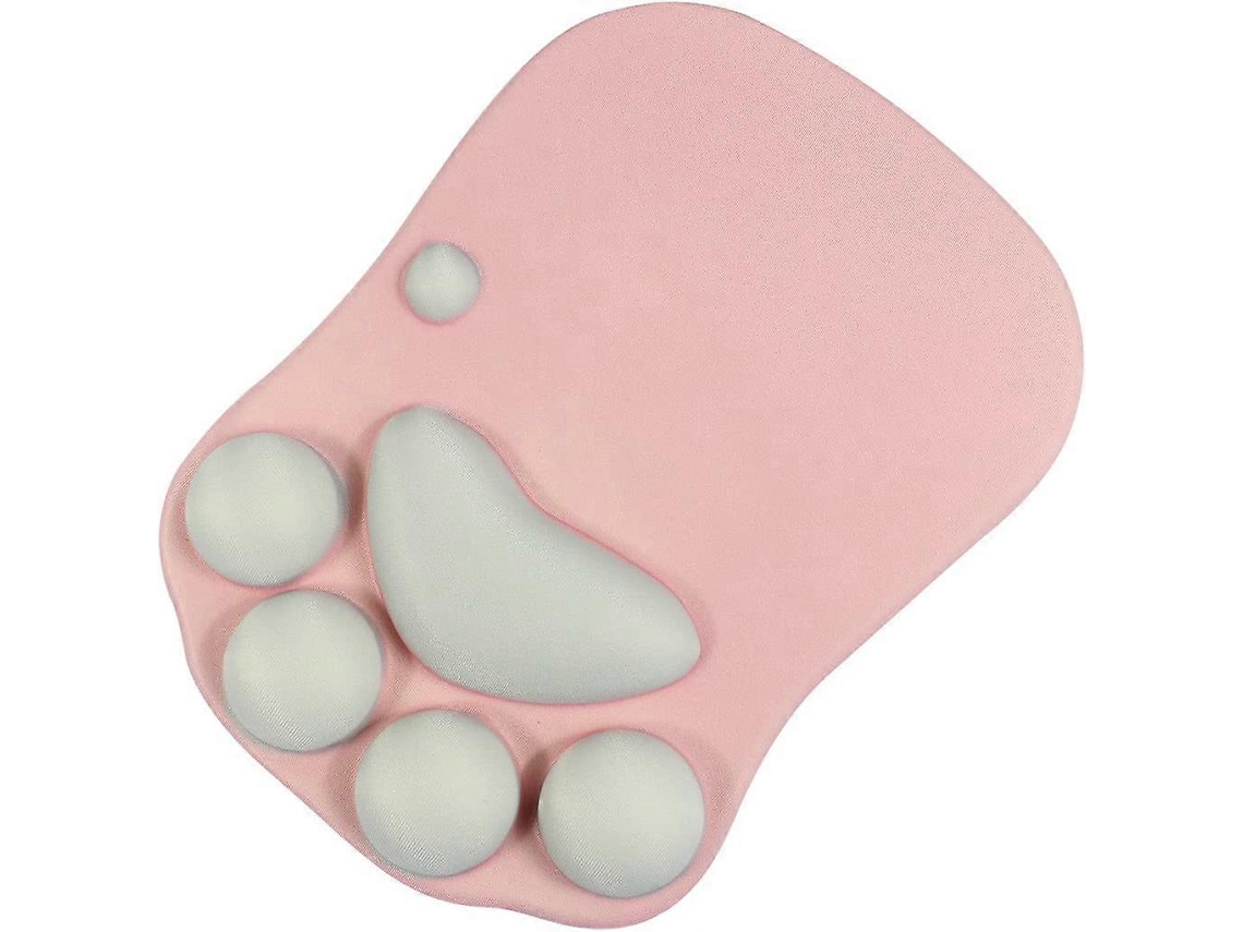 Mousepad Para Jogos Com Apoio De Pulso Em Gel Brilvibera (rosa)