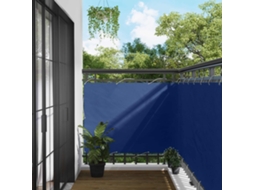 Vidaxl Tela De Varanda 110 X 1000 Cm Tecido Oxford Retangular Azul