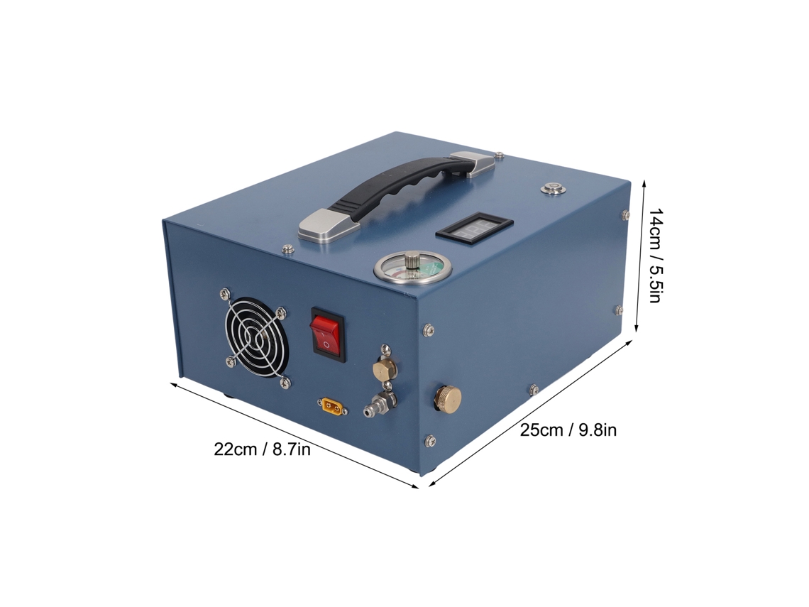 Laxiscreed Compressor De Ar Pcp 12v 4500 Psi Alta Pressão Para Bombas E Aplicações Profissionais