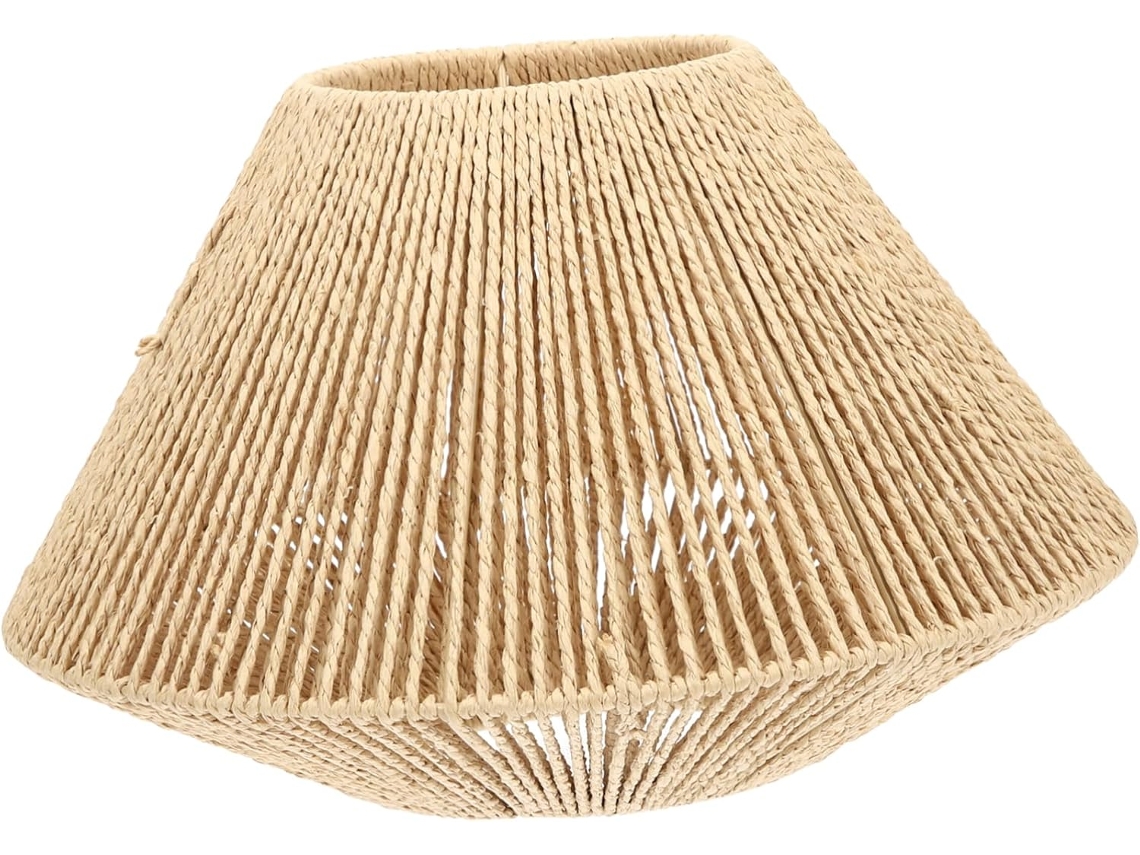 Capa de Tecido Trançado para Luminárias Pendentes em Estilo Rústico, Decoração para Casa. SFUSHOS