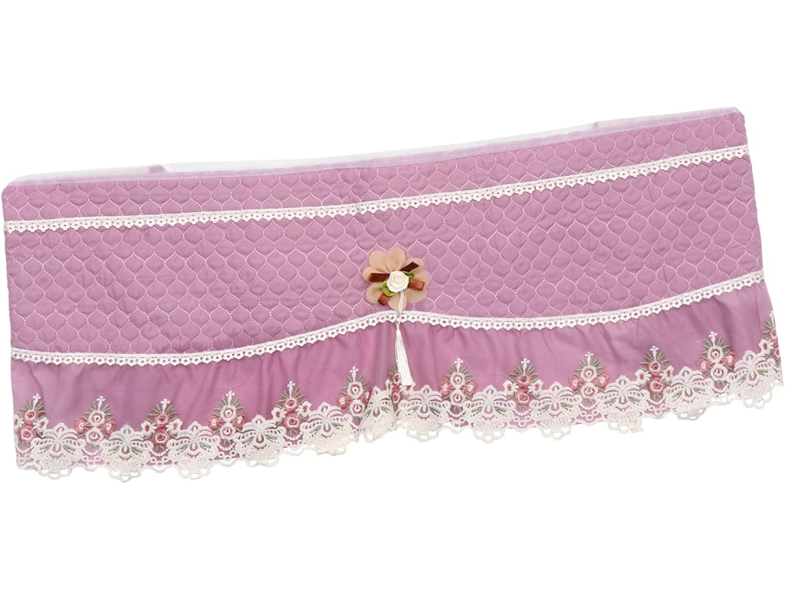 Capa De Renda Para Ar Condicionado - Proteção Leve E Lavável Para O Aparelho.