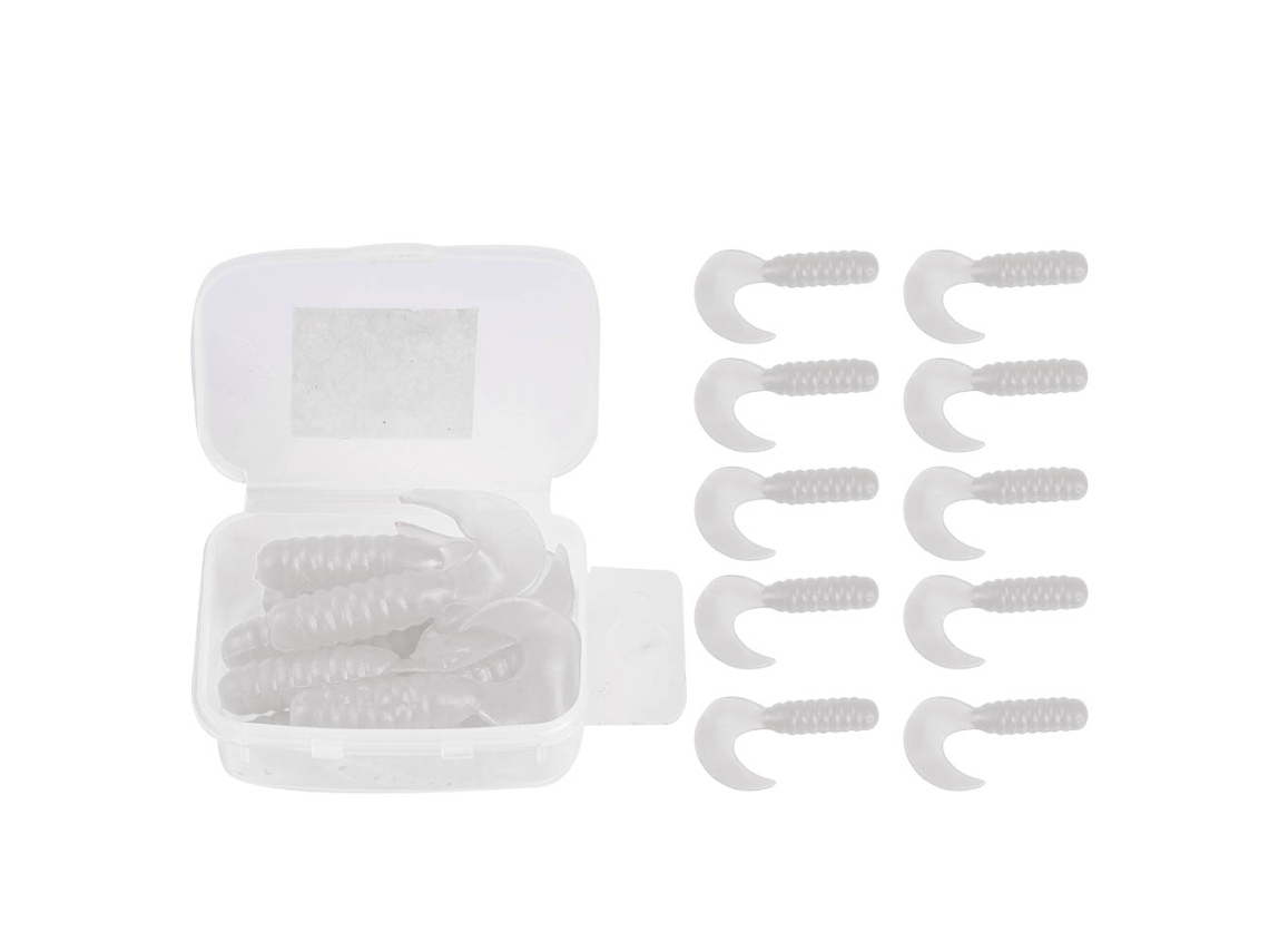 Soft Bait Boxed Single-tail Worm, Simulated Bait, Easy To Carry