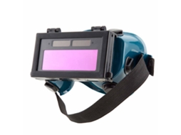 Óculos De Proteção Para Soldagem Com Máscara, Tela Lcd, Bateria Solar E Escurecimento Automático, Com Alça(verde)
