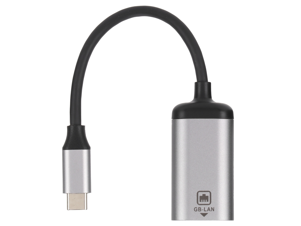 Adaptador Usb C Para Rj45, Plug And Play Sem Driver, Suporta Rede Cabada De 10/100/1000mbps