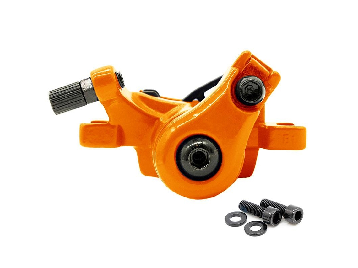 Pinça De Freio Rs001-a01 Dual Pad Mecânica L 60mm Laranja Para Mi3