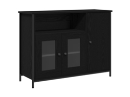 Conjunto 1 Buffet Vidaxl Preto Derivados De Madeira (100 X 35 X 75 Cm)
