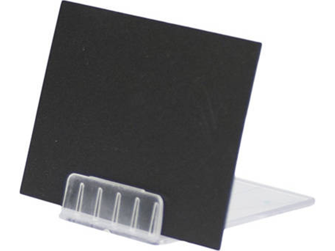 Conjunto 10 Clips Porta-Notas SECURIT L em Transparente