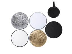 80cm 5 In 1 Handhold Collapsible Light Round Disc Reflector Photography Diffuser Kits LAXISCREED