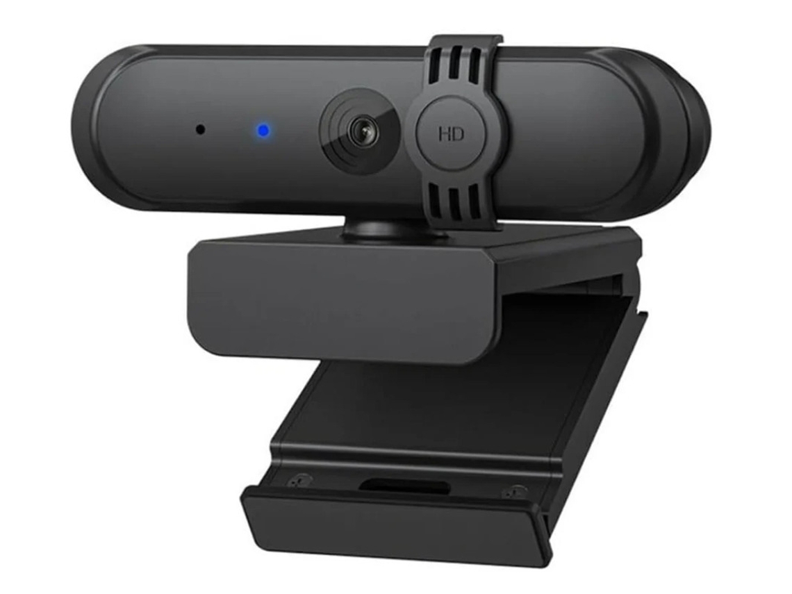 Webcam H806 1080p Com Microfone, Webcam Usb Para Pc, Sem Distorção, Preta