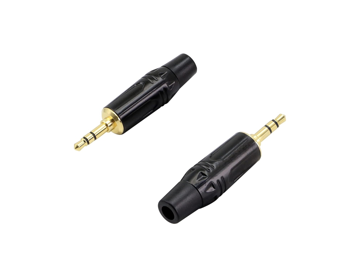 Conectores Estéreo De 3,5 Mm, Conector De Cabo De Áudio Diy Tipo Solda 1/8'', H