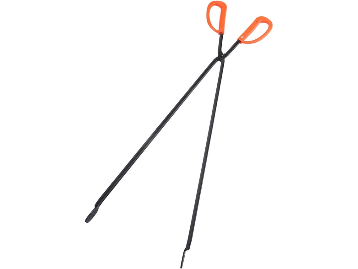 Pinça De Ferro Vicasky 60cm Para Churrascos Ao Ar Livre, Versátil Para Briquetes, Utensílio De Cozinha Robusto E Prático