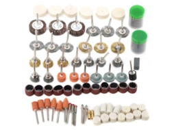 Lurelia Kit De Acessórios Rotativos, 145 Peças, Para Polimento, Lixamento, Corte, Perfuração
