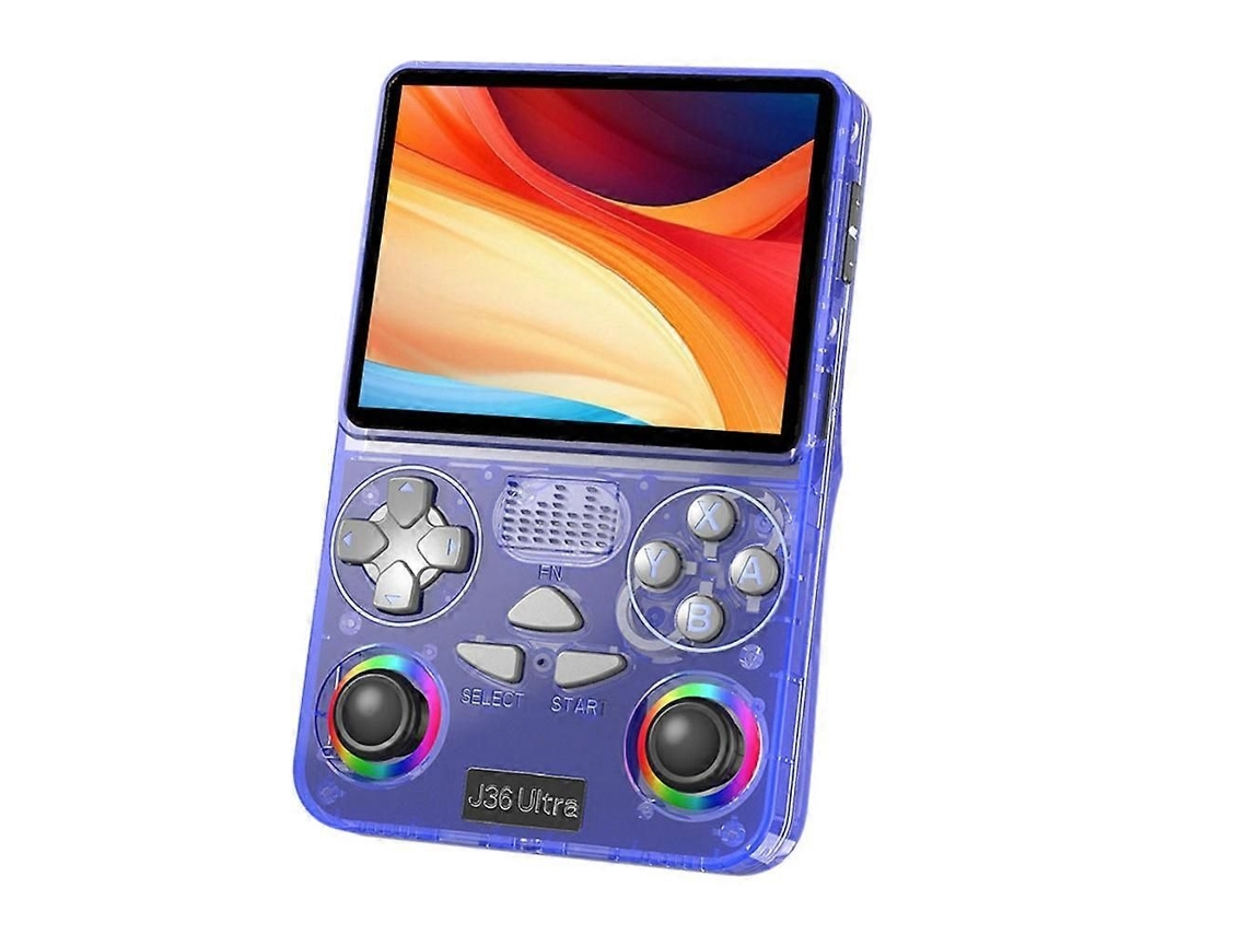 Console de Jogos Retrô Portátil J36 Ultra com 64 Gb, 20.000 e Tela 3,5 Polegadas. GOKOCO