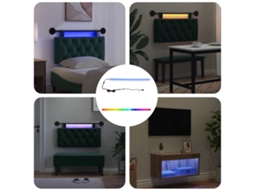 Vidaxl Fita Led 55 Cm Multicolor Pvc