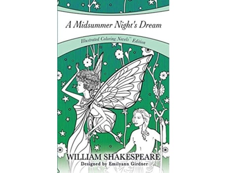Livro A Midsummer Nights Dream Coloring Novel Edition Coloring Novels TM Edition de William Shakespeare (Inglês)