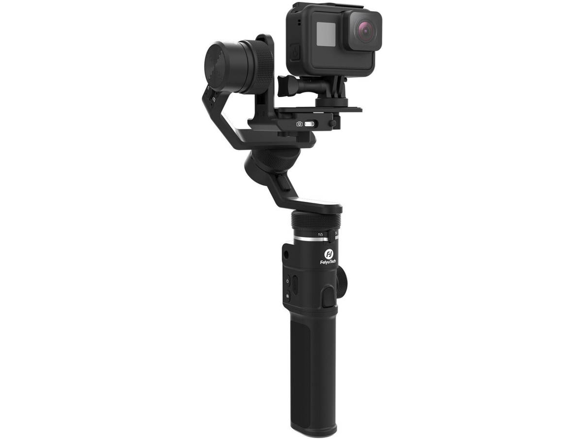 Gimbal FEIYUTECH G6 MAX (Bluetooth e Wi-Fi - Autonomia: 9 Horas - Preto)