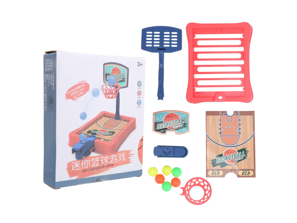 Primerox jogo de Basquete de Mesa Mini Cute Brinquedo Interação Pais e Filhos Presente Vermelho