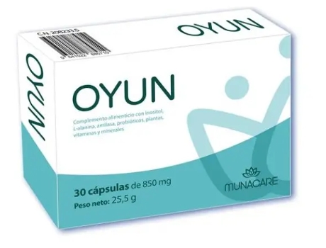 Oyun 30 Cápsulas MUNACARE