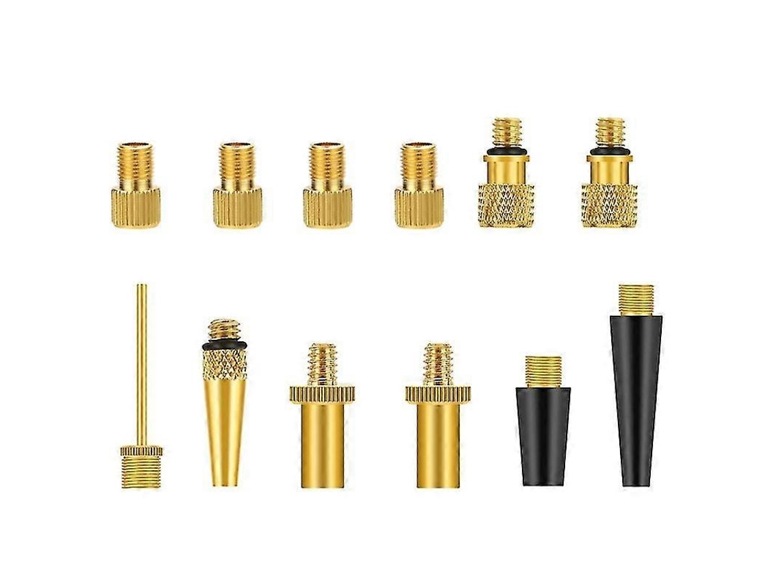 Kit De Inflação Com Adaptador Para Bomba De Ar Comprimido, Bico Inflador E Válvula De Agulha. Hengjian