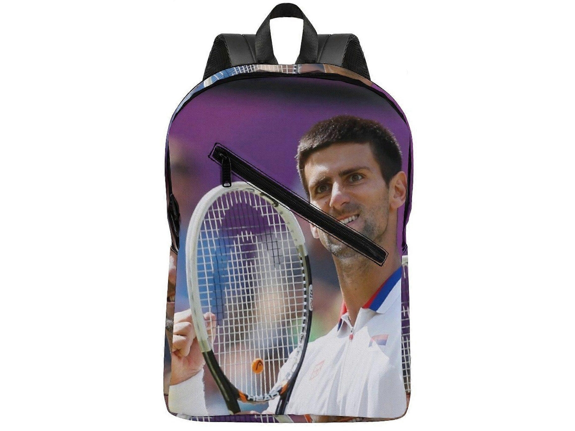 A10678 Mochila Leve Novak Djokovic Com Bolso Protetor Para Laptop E Parte Traseira Acolchoada Para Transporte Confortável M10678 Slowmoose
