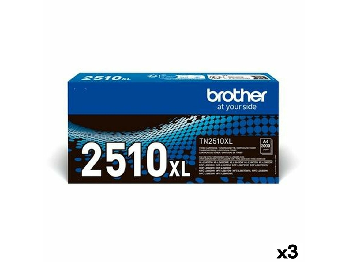 Tóner Original BROTHER HLL2400DW HLL2445DW DCPL2620DW DCPL2627DWXL DCPL26 (Preto)