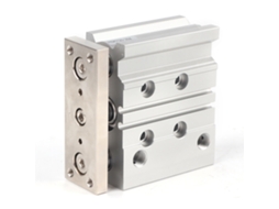 Cilindro Pneumático De Ação Dupla 3 Hastes Alumínio Mgpm20x30 20mm Bore