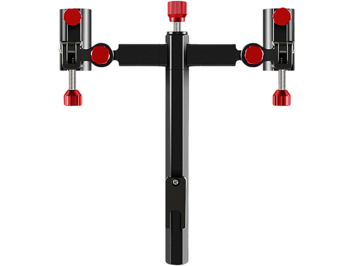Suporte Ajustável de Metal para Vara de Pesca para Cadeira de Torre Dupla, Resistente e Durável. SFUSHOS