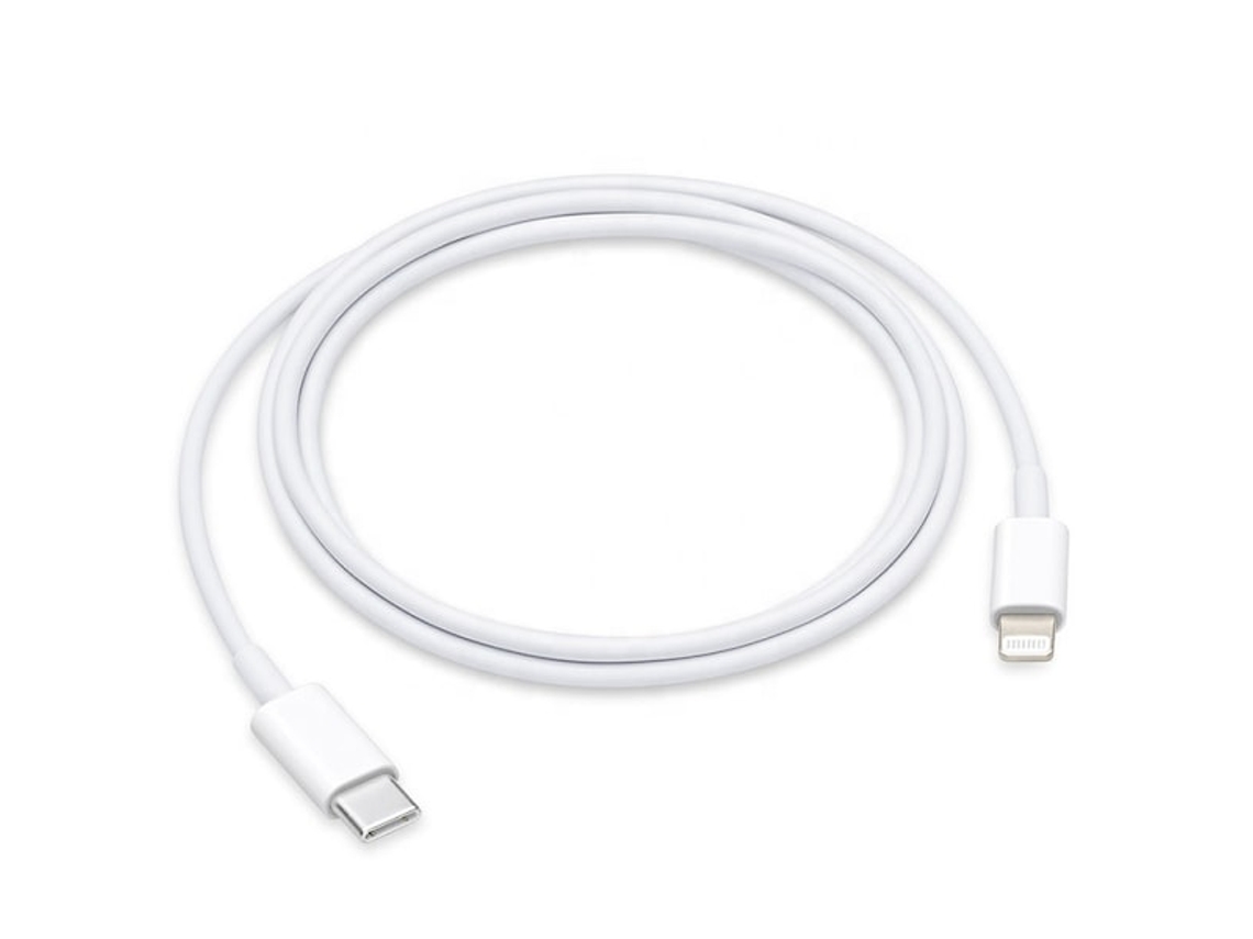 Kit Com 2 Cabos Usb-c Para Lightning De 2m Para Iphone/airpods, Branco