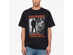 Rockinstone Halloween The Night Black Adult T-shirt Size:xxxl