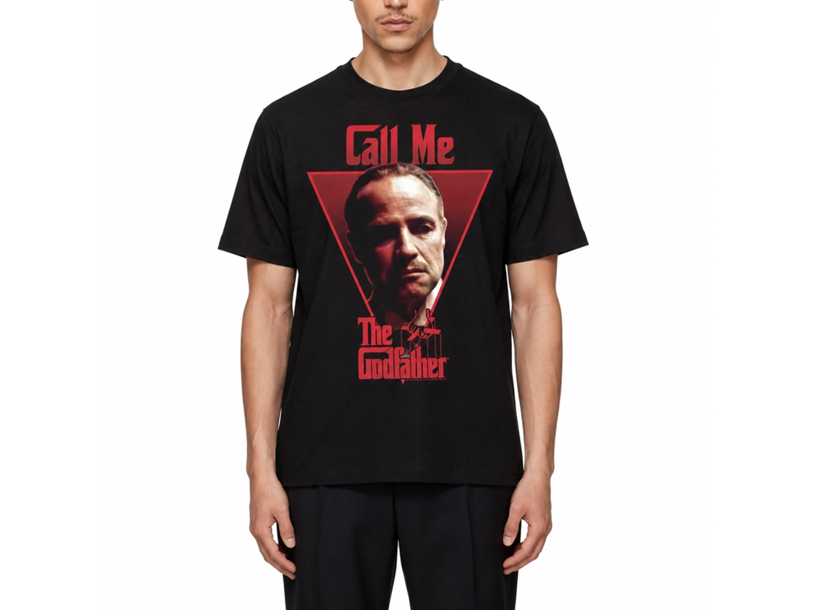 Rockinstone Godfather Call Me Black Adult T-shirt Size:xl