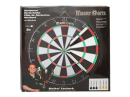 Alvo De Dardos De 45 Cm Com 6 Dardos Jogo De Dardos Clássico Para Crianças Merkloos