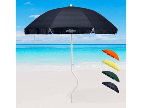 Guarda-sol GIRAFACILE Artemide (Preto - 200 cm)