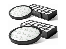 Kit Com 2 Filtros De Reposição Para Aspirador De Pó Ciclônico Rowenta X-trem Power Zr006001 Ro69xx Ro72xx Ro7230ea Ro7260ea