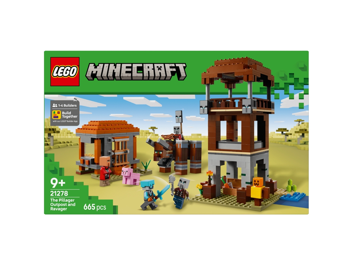 LEGO Minecraft: O Posto Avançado do Saqueador e Devastador - 21278