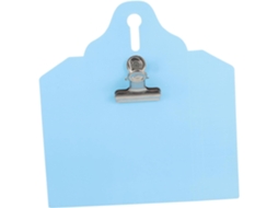 Prancheta de amamentação Zerodeko, em plástico resistente, tamanho médio, azul e transparente, suporte simples e prático para
