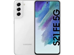 Smartphone SAMSUNG Galaxy S21 Fe 5G (Recondicionado Como Novo - 6.4'' - 128 GB - Branco)