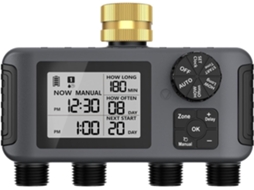Controlador De Irrigação Automático Inteligente Com Quatro Válvulas,