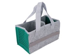 Mali bolsa de Transporte Feltro para Toniebox Starter Set com 6 Cintos Elásticos Azul Lago