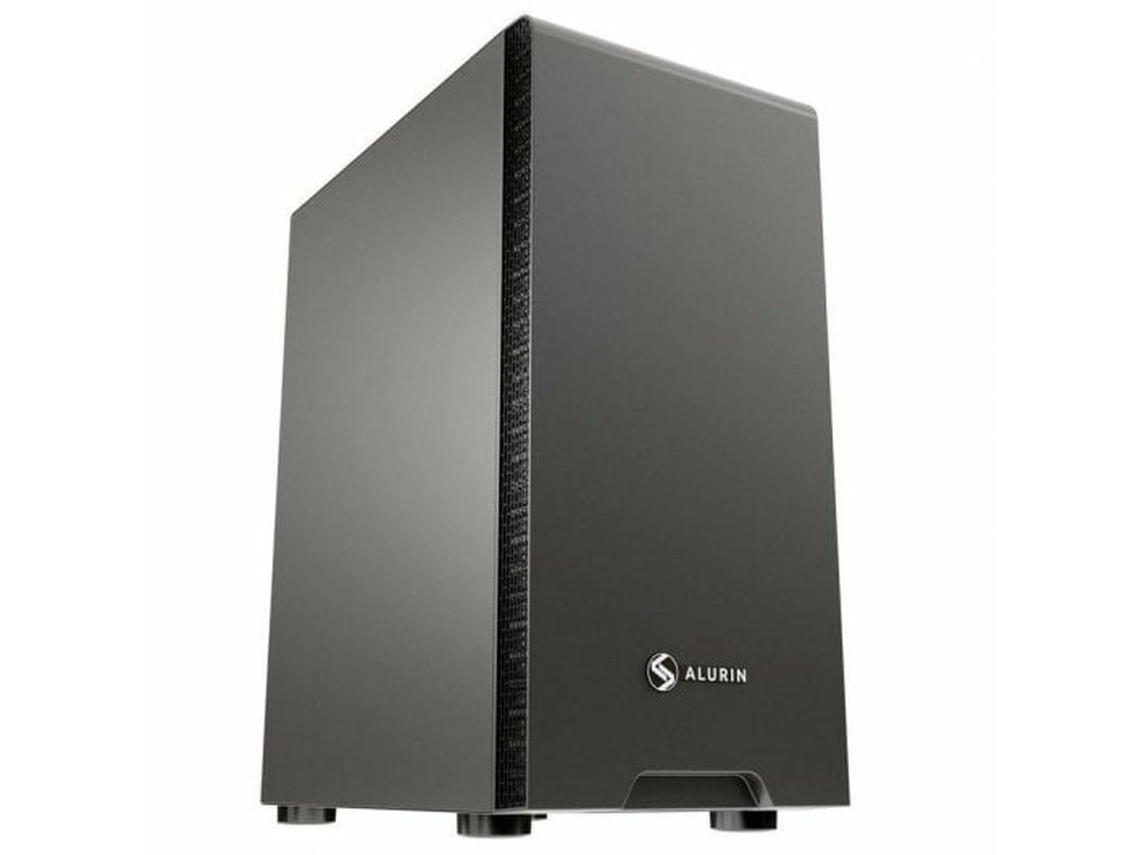 Caixa Semitorre Atx ALURIN Work Preto