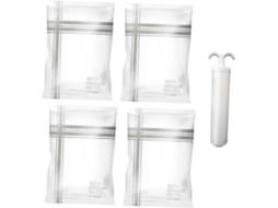 1 Conjunto De Sacos A Vácuo Para Colchão, Saco Armazenamento Viagem, Espaço