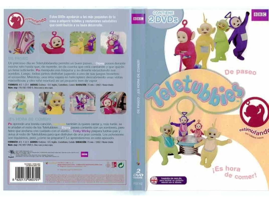Teletubbies De Paseo  Es hora de comer